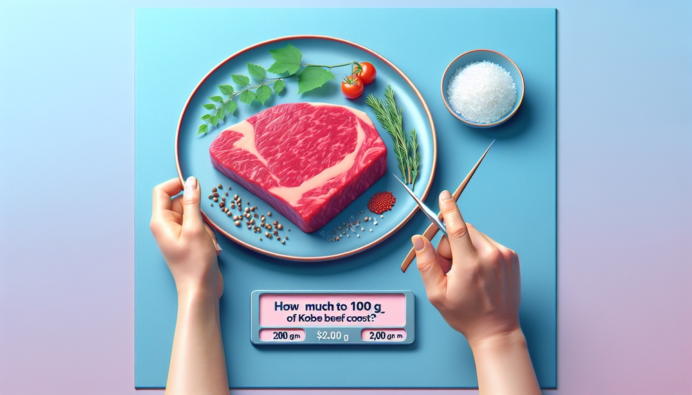 img of quanto costano 100 g di carne di kobe?
